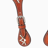 Bar H Equine Leather Spurs Straps for Adults Western Womens Spur Horse Riding Barrel Racing Show and Rodeo Strap Adult Women