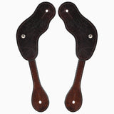 Bar H Equine Leather Spurs Straps for Adults Western Womens Spur Horse Riding Barrel Racing Show and Rodeo Strap Adult Women