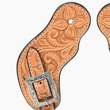 Bar H Equine Leather Spurs Straps for Adults Western Womens Spur Horse Riding Barrel Racing Show and Rodeo Strap Adult Women