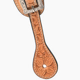 Bar H Equine Leather Spurs Straps for Adults Western Womens Spur Horse Riding Barrel Racing Show and Rodeo Strap Adult Women
