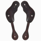 Bar H Equine Leather Spurs Straps for Adults Western Womens Spur Horse Riding Barrel Racing Show and Rodeo Strap Adult Women