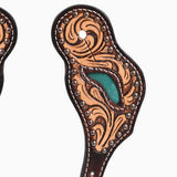 Bar H Equine Leather Spurs Straps for Adults Western Womens Spur Horse Riding Barrel Racing Show and Rodeo Strap Adult Women