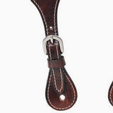 Bar H Equine Leather Spurs Straps for Adults Western Womens Spur Horse Riding Barrel Racing Show and Rodeo Strap Adult Women