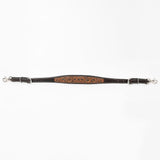 Bar H Equine Genuine Western American Leather Horse Premium Headstall & Breast Collar Set