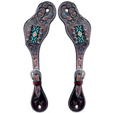 Spur Strap Horse Beautifully Hand Crafted In Genuine Leather With Inlaid Bead Work